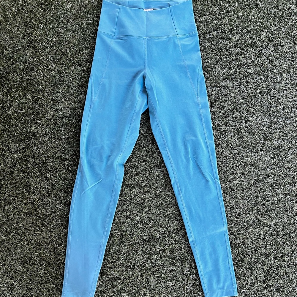 Compressive Leggings - light  dusty blue